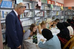 بنات الجلزون الثانوية تستقبل وفد ألماني ضمن مشروع التوأمة بين المدارس