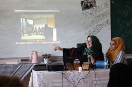 بنات الجلزون الثانوية تستقبل وفد ألماني ضمن مشروع التوأمة بين المدارس