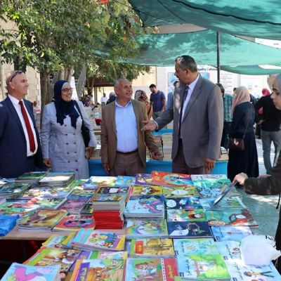 افتتاح معرض الكتاب السنوي الرابع
